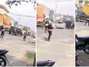 Video: Tegang! Momen Pengedar Narkoba Kabur dari Kepungan Polisi di Lampung