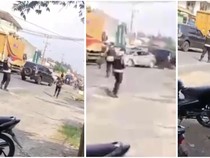Video: Tegang! Momen Pengedar Narkoba Kabur dari Kepungan Polisi di Lampung