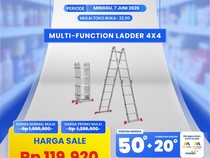 Tangga Multifungsi Banting Harga di Transmart Full Day Sale
