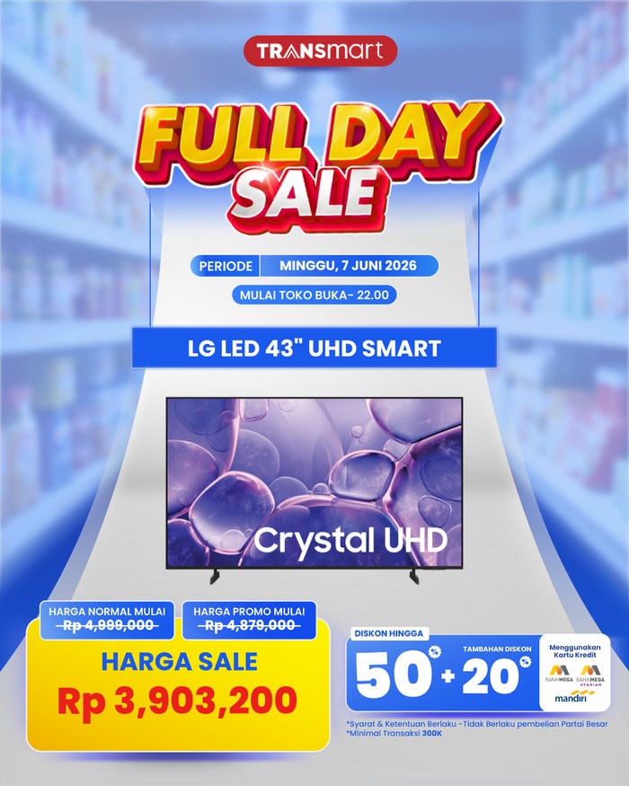 Transmart Full Day Sale  7 Juni 2026