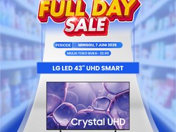 LG LED TV 43 Diskon Besar di Transmart Full Day Sale