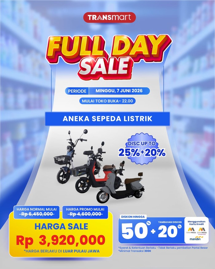 Transmart Full Day Sale  7 Juni 2026