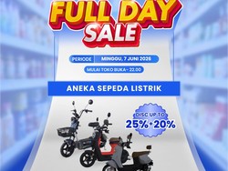 Beli Sepeda Listrik Bisa Hemat di Transmart Full Day Sale