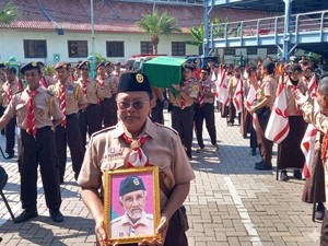 Kak Herman Tokoh Pramuka Tangerang Tewas Ditabrak Lari