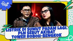 Video: Listrik di Sumut Padam Lagi, PLN Sebut Akibat Tower Roboh-Bengkok