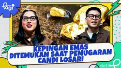 Video: Kepingan Emas Ditemukan Saat Pemugaran Candi Losari