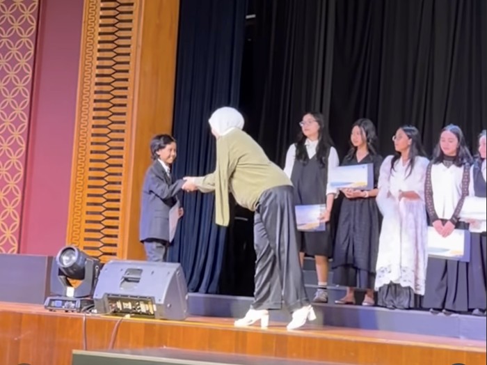 Den Bagus, putra bungsu Dwi Sasono dan Widi Mulia menuju jenjang MYP.