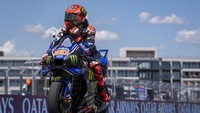 Derita Quartararo di MotoGP Hungaria: Masalah Teknis Bikin Gagal Finis
