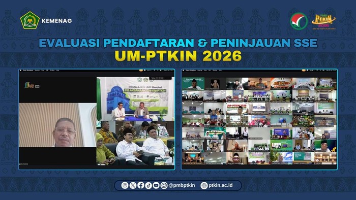 Hari pertama UM-PTKIN 2026.