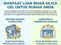 Infografis: Silica Gel Bisa Dipakai buat Pekerjaan Rumah Ini