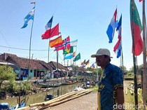 Jelang Piala Dunia 2026 Kampung Nelayan di Pasuruan Disulap Jadi Kampung Gila Bola