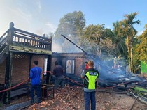 Rumah di Ogan Ilir Ludes Terbakar, Kerugian Ratusan Juta Rupiah