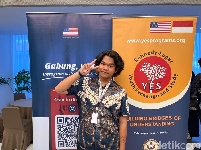 Muhammad Rafi Faris Fadilah dari Samarinda, Kalimantan Timur, siswa SMA pertukaran pelajar ke Alaska, AS