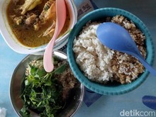 Nasi Tiwul Opor Ayam Kampung Mak Poni, Cita Rasa Jawa di Tanah Borneo