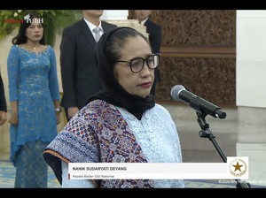 Nanik S Deyang Dilantik Prabowo Jadi Kepala BGN