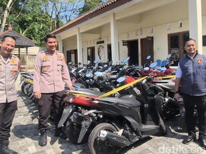 Mahasiswa di Semarang Gasak 40 Motor Pakai Modus Sewa Lalu Digadai