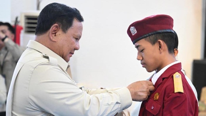 Prabowo Kunjungi SRMP 17  Tabanan