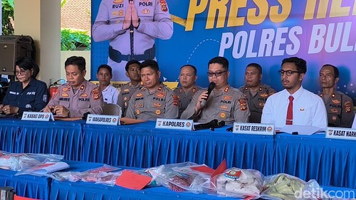 Press rilis Operasi Antik Agung 2026, di Polres Buleleng, Senin (7/6/2026). (Made Wijaya Kusuma)