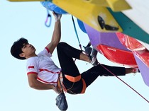 Atlet Kediri Putra Tri Ramadani Raih Emas di World Climbing Series 2026