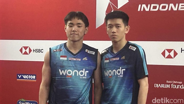 Raymond Indra/Nikolaus Joaquin di Indonesia Open 2026.