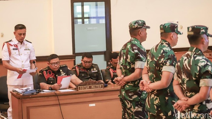 Sidang lanjutan kasus dugaan penyiraman air keras terhadap aktivis KontraS, Andrie Yunus, kembali digelar di Pengadilan Militer II-08, Jakarta Timur, Senin (8/6/2026). Perkara tersebut terus menjadi perhatian publik karena berkaitan dengan penegakan 
