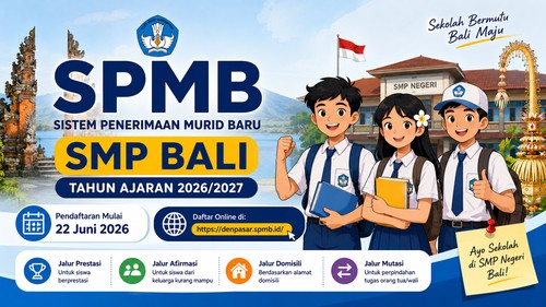 SPMB SMP Bali 2026/2027. (Chat GPT)
