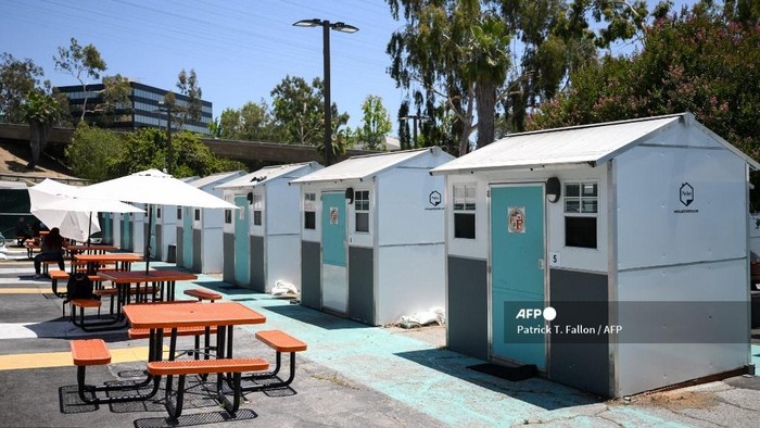 Tiny house di Los Angeles dibangun untuk homeless jelang Piala Dunia 2026.