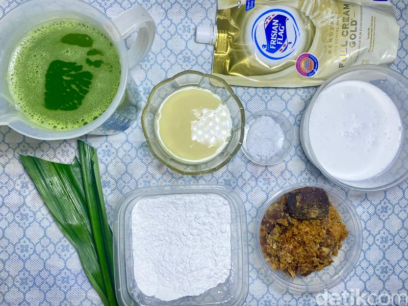 Kreasi resep bubur sumsum pandan menggunakan Frisian Flag Kental Full Cream Gold