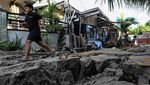 Dampak Gempa Dahsyat di Filipina Selatan, Retakan Membelah Jalan Permukiman