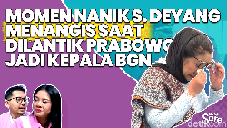 Video: Dilantik Prabowo: Nanik Jadi Ketua BGN, Said Iqbal Jadi Penasihat Khusus Presiden