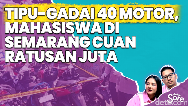 Video: Mahasiswa di Semarang Tipu-gadai Motor 4o Temannya!