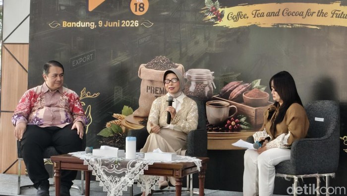 Diskusi tentang target Jabar membidik pasar global komoditas kopi, teh dan kakao.