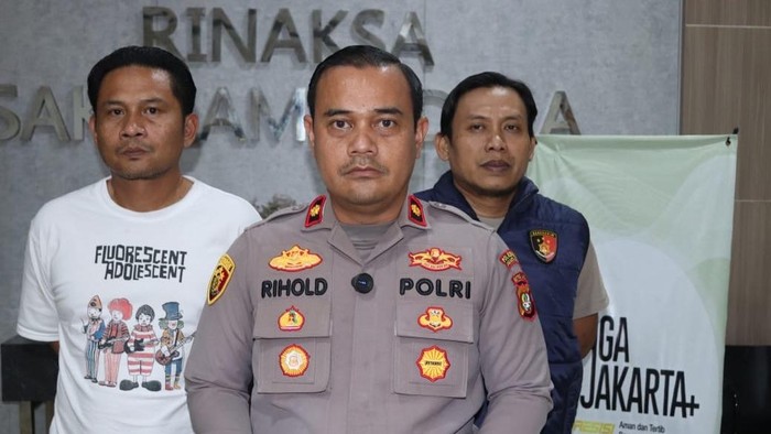 Kapolsek Kalideres Kompol Rihold Sihotang