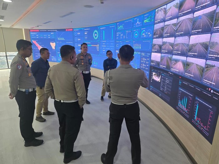 Kesiapan Korlantas Polri dalam penguatan teknologi Electronic Traffic Law Enforcement Weight in Motion (ETLE WIM). Dok. Korlantas