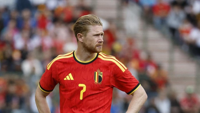 Soccer Football - International Friendly - Belgium v Tunisia - King Baudouin Stadium, Brussels, Belgium - June 4, 2026 Belgiums Kevin De Bruyne looks on REUTERS/Geert Vanden Wijngaert