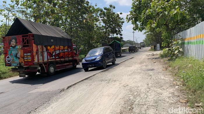 Kondisi ruas jalan provinsi Blora-Ngawen-Kunduran, Selasa (9/6/2026).