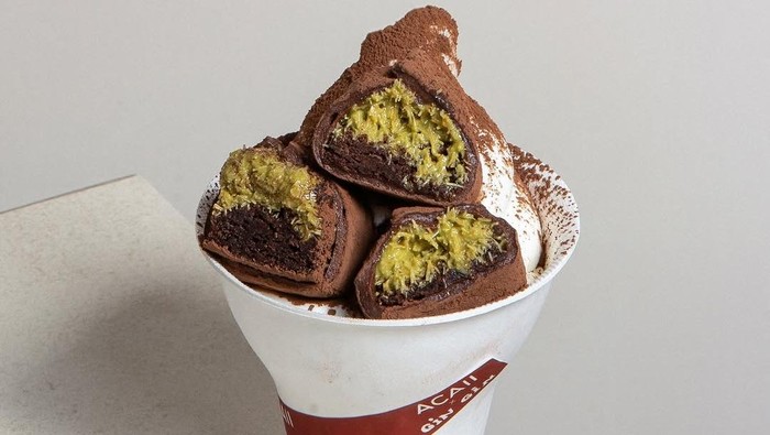 kreasi dessert unik dari Dubai chewy cookie