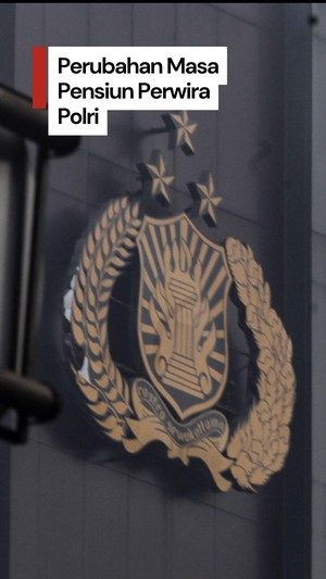 Video Usia Pensiun Perwira Polri Diperpanjang Sesuai Kebutuhan Presiden