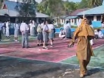 Momen Gempa di Filipina Terasa Kuat di Sangihe Bikin Siswa-Guru Berhamburan