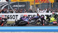 Martin Picu Chaos di Hungaria, Bagnaia Salahkan Kondisi Lintasan