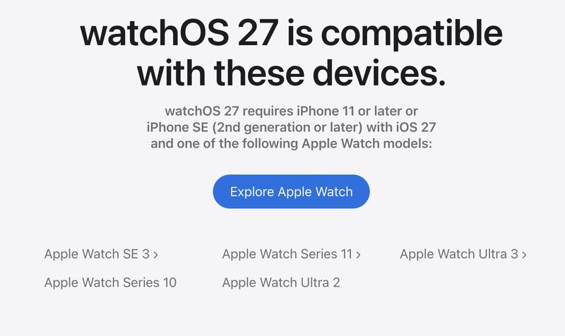 Perangkat Apple dapat update 27 Perangkat Apple dapat update 27