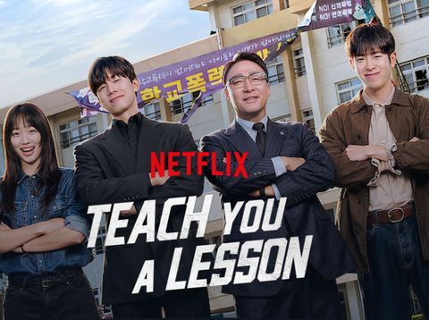 Poster drakor Teach You A Lesson. (dok. Netflix)