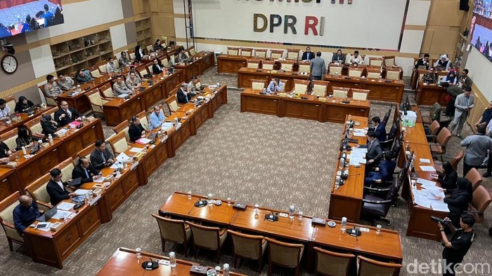 Rapat Komisi III DPR (Anggi Muliawati/detikcom)