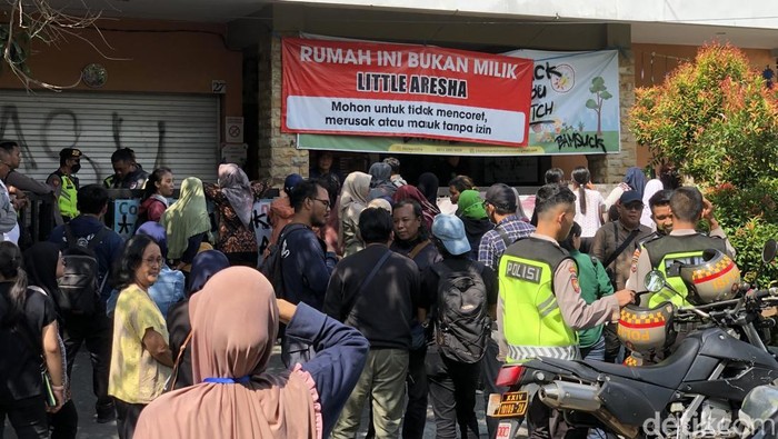 Rekonstruksi dugaan kekerasan daycare little aresha Kota Jogja.