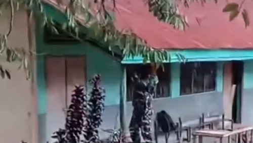 SDN Wolomoni, Desa Niowula, Kecamatan Detusoko, Ende, yang hendak digusur.
