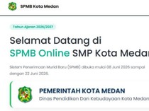 Daya Tampung SPMB 2026 di 45 SMP Negeri Medan Berdasarkan Jalur Pendaftaran