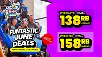 Funtastic June Deals Trans Studio Cibubur, Promo Seru untuk Kamu dan Keluarga!