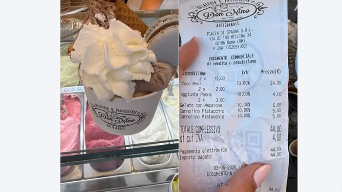Turis Shock! Dua Porsi Gelato di Roma Ditagih Hampir Rp 1 Juta