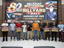Turnamen Biliar Kapolres Cup Warnai Hari Bhayangkara ke-80 di Magetan