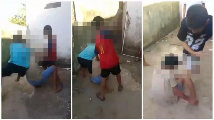Aksi penganiayaan yang dilakukan sekelompok pelajar di Muratara